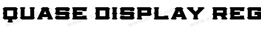 Quase Display Regula字体转换 Quase Display Regula字体转换